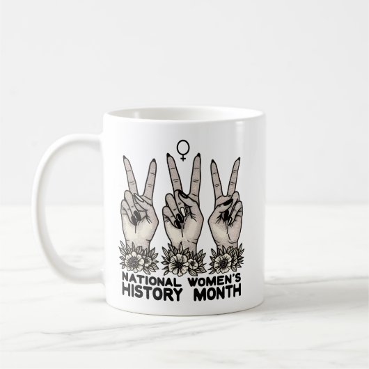 Monat der Frauengeschichte Kaffeetasse (Links)