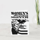 Monat der Frauengeschichte Karte (Vorderseite)