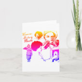 Monat der Frauengeschichte Karte (Vorderseite)