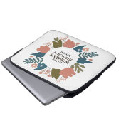 Monat der Frauengeschichte Laptopschutzhülle (Vorne Knopf)