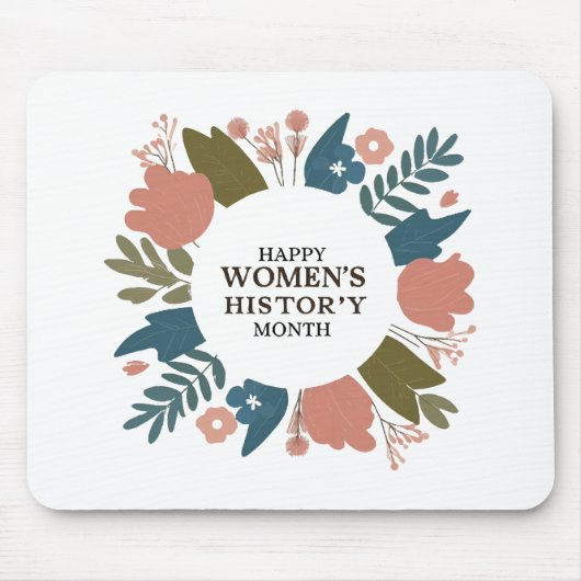 Monat der Frauengeschichte Mousepad (Vorne)