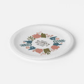 Monat der Frauengeschichte Pappteller (Schrägansicht)