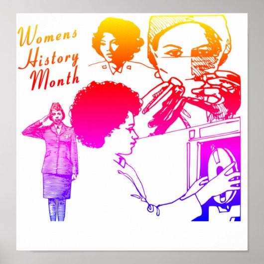Monat der Frauengeschichte Poster (Vorne)
