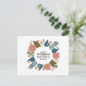 Monat der Frauengeschichte Postkarte (Stehend Vorderseite)