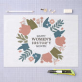 Monat der Frauengeschichte Seidenpapier (Handwerk)