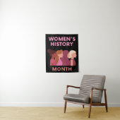 Monat der Frauengeschichte Wandteppich (Beispiel)
