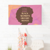 Monat der Geschichte schwarzer Frauen Banner (Insitu)