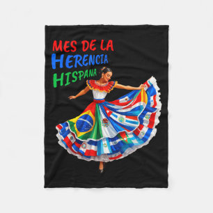 Monat der hispanischen Herkunft Hispanic Heritage Fleecedecke