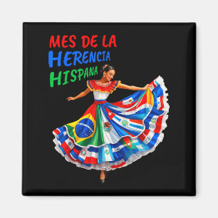 Monat der hispanischen Herkunft Hispanic Heritage Magnet