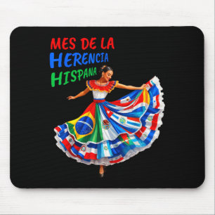 Monat der hispanischen Herkunft Hispanic Heritage Mousepad