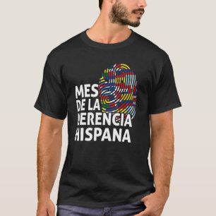 Monat der hispanischen Herkunft Hispanic Heritage  T-Shirt