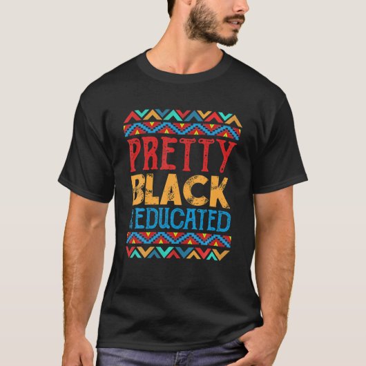Monat der hübschen schwarzen Pride-Geschichte T-Shirt (Vorderseite)