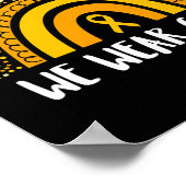 Monat der Kindheit Krebs Bewusstsein Monat im Sept Poster (Ecke)