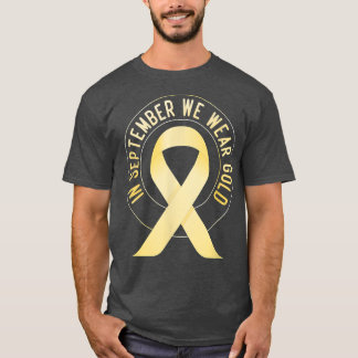 Monat der Kindheit Krebs Bewusstsein Monat im Sept T-Shirt