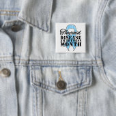 Monat der Schilddrüsenkrankheit Button (Beispiel)