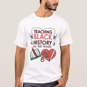 Monat der schwarzen Geschichte 100 Jahre Jubiläum  T-Shirt