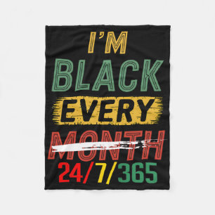 Monat der schwarzen Geschichte 247365 Afrikanische Fleecedecke
