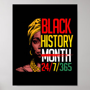 Monat der schwarzen Geschichte 247365 Afrikanische Poster