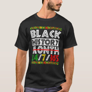 Monat der schwarzen Geschichte 247365 Afroamerikan T-Shirt