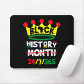 Monat der Schwarzen Geschichte 24 7 365 Erbe des s Mousepad (Mit Mouse)
