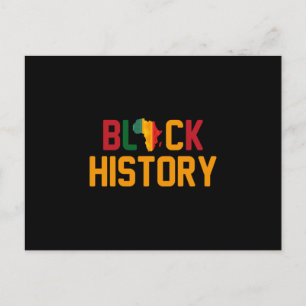 Monat der Schwarzen Geschichte (5) Ankündigungspostkarte