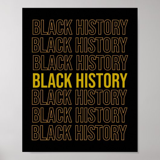 Monat der Schwarzen Geschichte (7) Poster (Vorne)