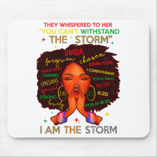 Monat der schwarzen Geschichte Afrikanische Frau A Mousepad