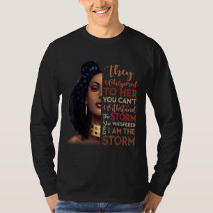 Monat der schwarzen Geschichte - Afrikanische Frau T-Shirt