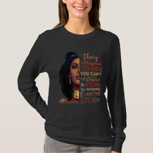 Monat der schwarzen Geschichte - Afrikanische Frau T-Shirt