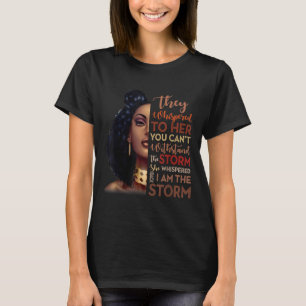 Monat der schwarzen Geschichte - Afrikanische Frau T-Shirt