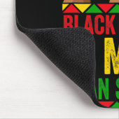 Monat der Schwarzen Geschichte Afro Schwarze Gesch Mousepad (Ecke)