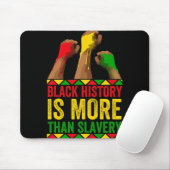 Monat der Schwarzen Geschichte Afro Schwarze Gesch Mousepad (Mit Mouse)