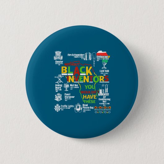 Monat der schwarzen Geschichte afroamerikanische F Button (Vorderseite)