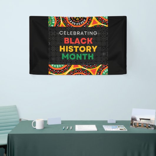 Monat der Schwarzen Geschichte Banner (Messeveranstaltung)