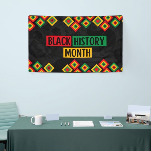 Monat der Schwarzen Geschichte Banner (Messeveranstaltung)