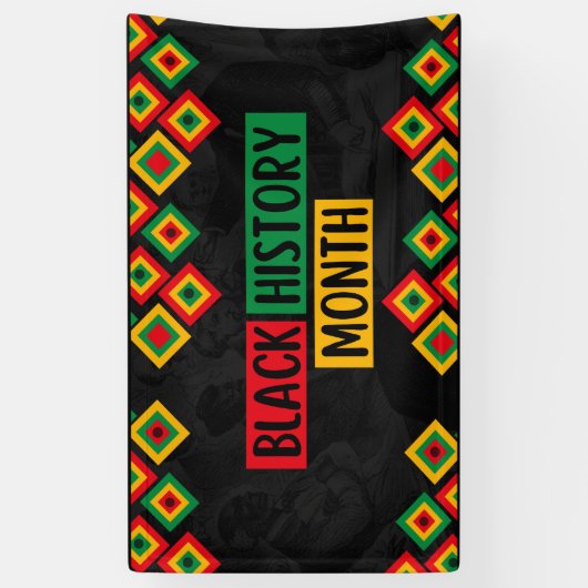 Monat der Schwarzen Geschichte Banner (Vertikal)