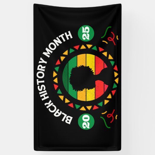 Monat der Schwarzen Geschichte Banner (Vertikal)