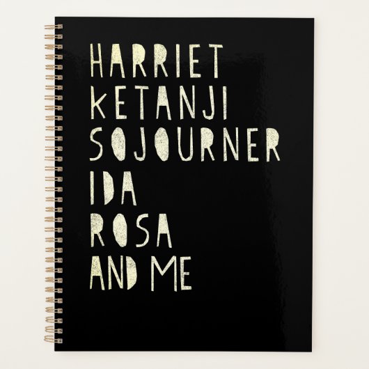 Monat der Schwarzen Geschichte, berühmte schwarze Planer (Vorderseite)