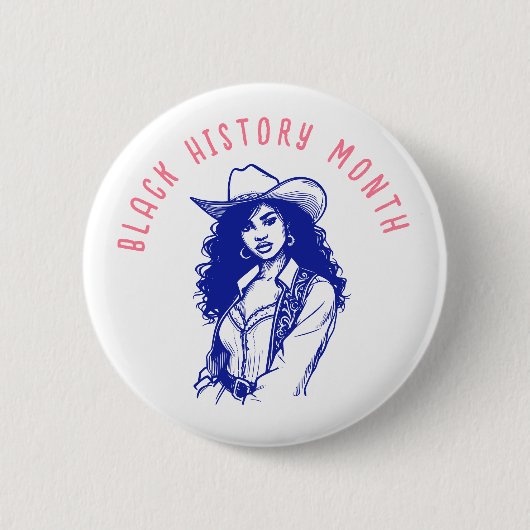 Monat der Schwarzen Geschichte Button (Vorderseite)