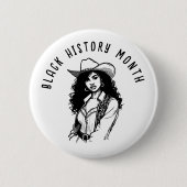 Monat der Schwarzen Geschichte Button (Vorderseite)