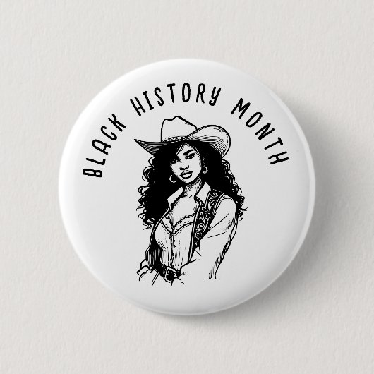 Monat der Schwarzen Geschichte Button (Vorderseite)