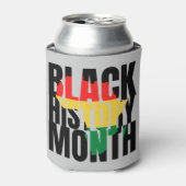 Monat der Schwarzen Geschichte Dosenkühler (Kanne Vorderseite)