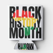 Monat der Schwarzen Geschichte Dosenkühler (Rückseite)