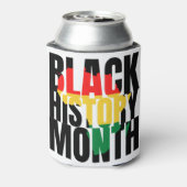 Monat der Schwarzen Geschichte Dosenkühler (Kanne Rückseite)
