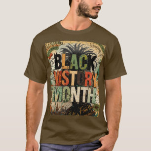 Monat der Schwarzen Geschichte - Einigkeit in Farb T-Shirt