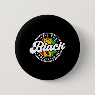 Monat der Schwarzen Geschichte Es ist die Schwarze Button