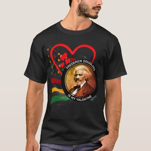 Monat der Schwarzen Geschichte FREDERICK DOUGLASS  T-Shirt (Vorderseite)