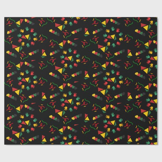 Monat der Schwarzen Geschichte Geschenkpapier (Flach)