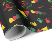 Monat der Schwarzen Geschichte Geschenkpapier (Rolleneckpunkt)