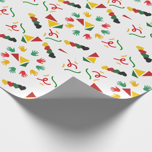 Monat der Schwarzen Geschichte Geschenkpapier (Ecke)